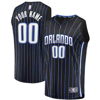 youth fanatics branded black orlando magic fast break repli-361